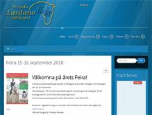 Tablet Screenshot of lusitanosallskapet.com
